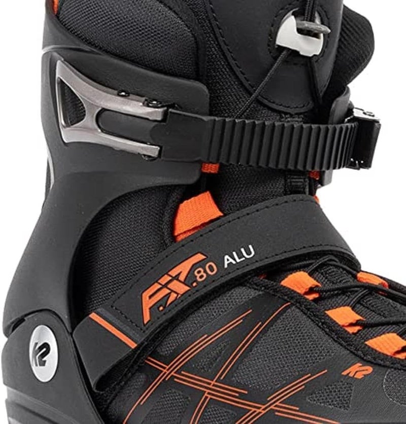 K2 F.I.T. 80 ALU Black Mens Inline Skates - Image 4
